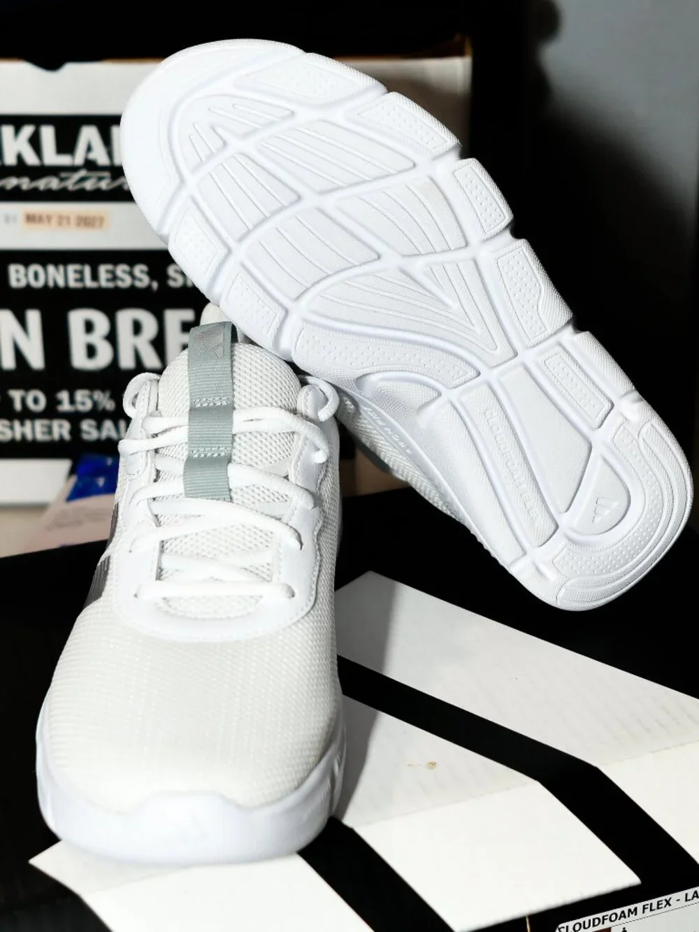 adidas Women's Cloudfoam Flex Sneaker White